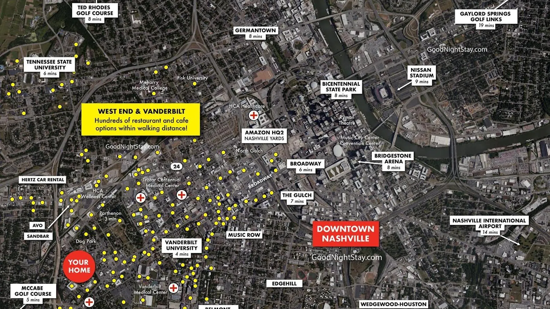 펜션 내슈빌 Lofts At 30Th-Urban Nest-4 Mins To Midtown 빌라